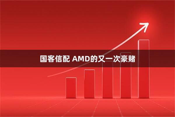 国客信配 AMD的又一次豪赌