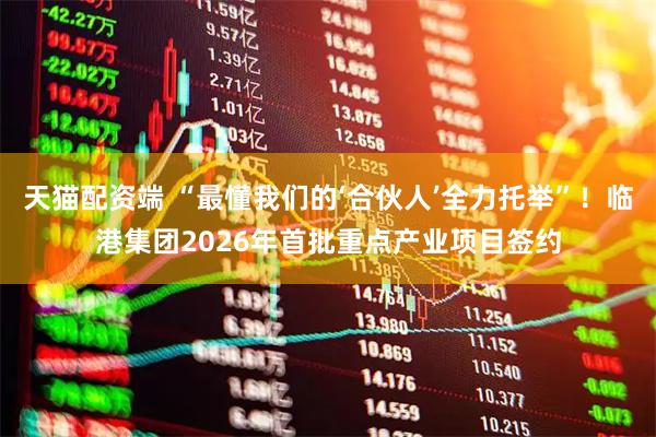 天猫配资端 “最懂我们的‘合伙人’全力托举”！临港集团2026年首批重点产业项目签约